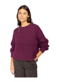 Billabong Damen Pullunder "Good Fortune", lila, Gr. S, 53% Polyester, 31% Modacryl, 11% Polyester, 5% Nylon, Pullover