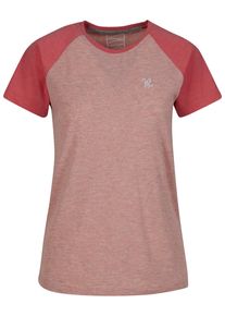 Just Rhyse Herren T-Shirt "Just Rhyse Damen Aljezur T-Shirt", pink, casual, Gr. XS, mehrfarbig, 50% Baumwolle, 50% Polyester, Shirts