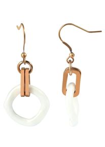 Adelia´s ADELIA ́S Damen Paar Ohrhänger, Damen, Edelstahl, gold, Edelstahl, Ohrringe
