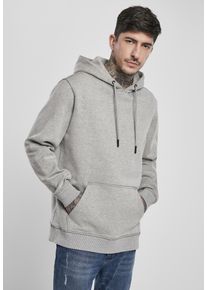 Urban Classics Herren Sweatshirt "Urban Classics Herren Two Face Hoody", grau, Gr. XL, unifarben, 64% Baumwolle, 36% Polyester, Sweatshirts