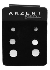 Adelia´s ADELIA ́S Damen Paar Ohrhänger "Neuheit 2025 - Damen Ohrstecker aus poliertem Edelstahl Ø 8 mm", Damen, Edelstahl, silber, Edelstahl, Ohrringe