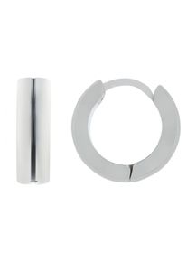 Adelia´s ADELIA ́S Damen Paar Creolen "Neuheit 2025 - Unisex Creolen aus poliertem Edelstahl Ø 5 mm", Unisex, Edelstahl, silber, Edelstahl, Ohrringe