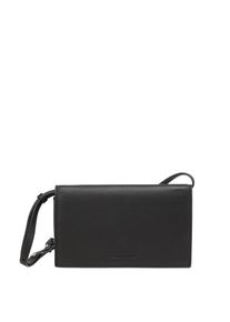 Marc O'Polo MARC O'POLO Damen Umhängetasche "mit abnehmbarem Schulterriemen", schwarz, Leder, unifarben, Taschen