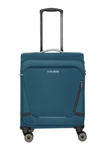 Travelite Handgepäck-Trolley "JETPACK Max 4 Cabin, konzip. für Lufthansa, Austrian Airlines & Swiss", blau, Polyester, unifarben mit Farbeinsätzen,