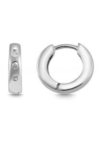 Adelia´s ADELIA ́S Damen Paar Creolen, Damen, Silber 925 (Sterlingsilber), silber, Silber 925 (Sterlingsilber), Ohrringe