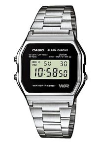 CASIO VINTAGE Damen Chronograph, silber, Armbanduhren, Quarzuhr, Armbanduhr, Damenuhr, Herrenuhr, Digitaluhr,Edelstahlarmband