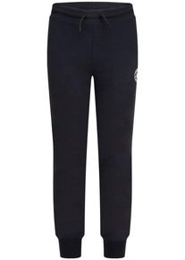 Converse Kinder Jogginghose "SIGNATURE FLEECE CHUCK PATCH JOGGER - für Kinder", schwarz-weiß, sportlich, Gr. 134, bedruckt, unifarben, Sweatware,