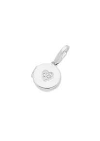 Damen Charm Medaillon "Medaillon rund, Silber 925", silber, Giorgio Martello MILANO, Silber 925 (Sterlingsilber), Charms