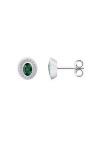 ONE ELEMENT Damen Paar Ohrhänger, Damen, 0.09 ct mit Diamant, Weißgold 585-Diamanten, silber, Weißgold 585, Diamanten, Ohrringe, Damen Gold Schmuck