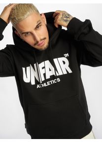 Herren Kapuzensweatshirt "Unfair Athletics Herren Unfair Athletics Classic Label", schwarz, Gr. S, Unfair Athletics, 100% Baumwolle, Sweatshirts