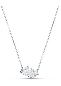 Swarovski Damen Kette mit Anhänger "Mesmera Attract, 5517117", Metall, L: 43cm, silber, Metall, Halsketten, mit Swarovski Kristall