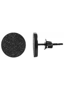 Adelia´s ADELIA ́S Damen Paar Ohrhänger "Neuheit 2025 - Damen Ohrstecker aus mattem Edelstahl Ø 10 mm", Damen, Edelstahl, silber, Edelstahl, Ohrringe