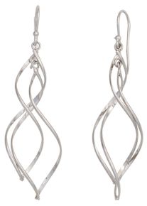 Jobo Damen Paar Ohrhänger, Silber 925 (Sterlingsilber), silber, Silber 925 (Sterlingsilber), Ohrringe, 925 Silber