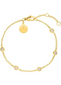 PURELEI Damen Armband "Schmuck Geschenk Spotlight Armkette, 22462-Bracelet-Spotlight", Edelstahl, gold, Edelstahl, Armbänder, mit Zirkonia (synth.)