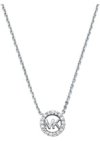 Michael Kors Damen Kette mit Anhänger "PREMIUM, MKC1726CZ791, MKC1726CZ710, MKC1726CZ040", Silber 925 (Sterlingsilber), L: 43cm, silber, Silber 925