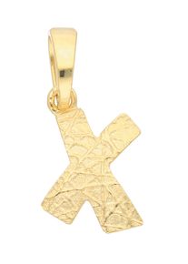 Adelia´s ADELIA ́S Damen Buchstaben-Anhänger "Damen & Herren 333 Gold Buchstabenanhänger X", Gelbgold 333, gold, Gelbgold 333, Schmuckanhänger, für Damen &