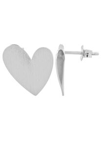 Adelia´s ADELIA ́S Damen Paar Ohrhänger "Neuheit 2025 - Damen Ohrstecker aus 925 Sterling Silber mit Herz", Damen, Silber 925 (Sterlingsilber), silber, Silber