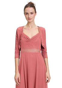 Vera Mont Damen Bolerojacke "Vera Mont Bolero-Jacke figurbetont", rosa, festlich, Gr. 34, Jersey, Obermaterial: 92% Viskose, 8% Elasthan. Besatz:
