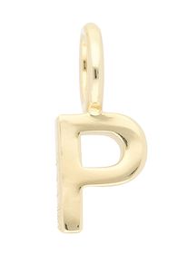 Adelia´s ADELIA ́S Damen Buchstaben-Anhänger "Damen & Herren 333 Gold Buchstabenanhänger P", Gelbgold 333, gold, Gelbgold 333, Schmuckanhänger, für Damen &