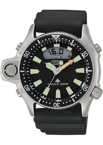 Citizen Taucheruhr "Promaster Diver", schwarz, Armbanduhren, Armbanduhr, Quarzuhr, Herrenuhr, bis 20 bar wasserdicht, Datum