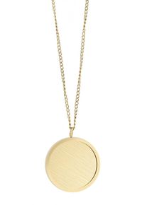 Adelia´s ADELIA ́S Damen Kette mit Anhänger "Neuheit 2025 - Unisex Edelstahl Halskette mit Anhänger", unbekannt, Edelstahl, gold, Edelstahl, Halsketten