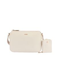 JOOP! JOOP Damen Schultertasche "decoro edition jasmina shoulderbag shz", weiß, Kunststoff, Taschen, Umhängetasche Handtasche Damen Tasche Damen