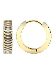 Adelia´s ADELIA ́S Damen Paar Creolen "Neuheit 2025 - Damen Creolen aus poliertem Edelstahl Ø 12 mm", Damen, Edelstahl, silber, Edelstahl, Ohrringe