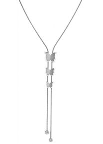 Adelia´s ADELIA ́S Damen Kette mit Anhänger, unbekannt, Edelstahlsilber, schmetterling, Edelstahl, Halsketten