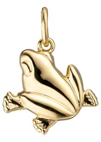 Jobo Damen Ketten-Anhänger "Anhänger Frosch", Gelbgold 333, gold, Gelbgold 333, Schmuckanhänger, 333 Gold