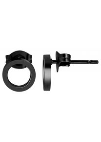 Adelia´s ADELIA ́S Damen Paar Ohrhänger "Neuheit 2025 - Damen Ohrstecker aus poliertem Edelstahl Ø 8 mm", Damen, Edelstahl, silber, Edelstahl, Ohrringe