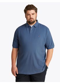 Tommy Hilfiger Big & Tall Herren Poloshirt "BT-1985 REGULAR POLO-B", blau, casual, Gr. XXL, TOMMY HILFIGER BIG & TALL, Jersey, Obermaterial: 96% Baumwolle, 4% Elasthan,