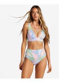 Billabong Damen Triangel-Bikini-Top "Sweet Side Of Paradise Remi", bunt, Gr. M, 85% Polyester, 15% Elasthan, Bikini-Oberteile