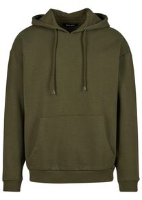 DEF Herren Sweatshirt "DEF Damen DEF Bommel Hoody Black", grün, Gr. M, unifarben, 80% Baumwolle, 20% Polyester, Sweatshirts