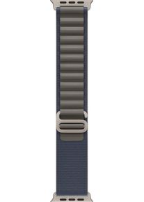 Apple Smartwatch-Armband "49mm Alpine Loop - Small", Watch Modelle 44mm, 45mm, 49mm, blau, Uhrenarmbänder