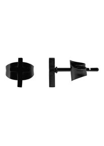 Adelia´s ADELIA ́S Damen Paar Ohrhänger "Neuheit 2025 - Unisex Ohrstecker aus Edelstahl mit Kreuz", Unisex, Edelstahl, silber, Edelstahl, Ohrringe