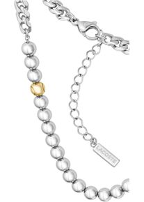 Lacoste Damen Edelstahlkette "ORBE, 2040335", Edelstahl, L: 47cm B: 6mm, silber, Edelstahl, B:6mm, Halsketten