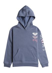 Roxy Kinder Hoodie "Surf Feeling", blau, Gr. 4, 60% Baumwolle, 40% Polyester, Sweatshirts