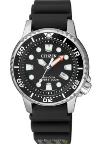 Citizen Taucheruhr "Promaster Marine Eco-Drive Diver 200m", schwarz, Armbanduhren, Armbanduhr, Damenuhr, Solar, bis 20 bar wassserdicht, Datum