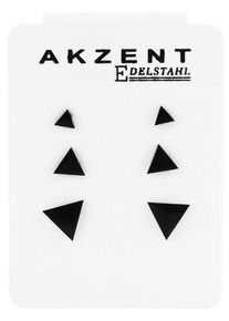 Adelia´s ADELIA ́S Damen Paar Ohrhänger "Neuheit 2025 - Damen Ohrstecker aus poliertem Edelstahl", Damen, Edelstahl, silber, Edelstahl, Ohrringe