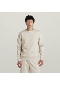 G-Star Raw G-STAR Herren Sweatshirt "Premium Core Pacior Sweat", weiß, modisch, Gr. XXL, unifarben, Sweatware, Obermaterial: 55% Baumwolle, 45% Polyester,