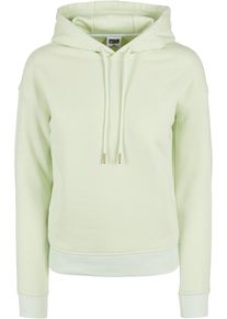 Urban Classics Damen Kapuzenpullover "Urban Classics Damen Ladies Hoody", grün, casual, Gr. 5XL, unifarben, 63% Baumwolle, 37% Polyester, Pullover