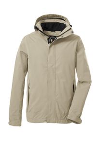 Killtec Herren Outdoorjacke "KOS 87 MN JCKT_XENIOS", beige, sportlich, Gr. XXXL, 100% Polyester, Jacken, 100% wasser- und winddicht, abzippbare
