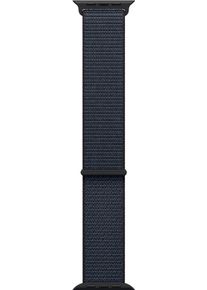Apple Smartwatch-Armband "Sport Loop", 13-20cm, Apple Watch Modelle 44mm / 45mm / 46mm / 49mm, blau, Uhrenarmbänder