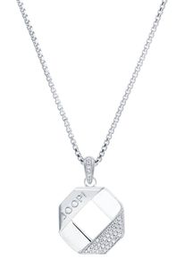 JOOP! JOOP Damen Kette mit Anhänger "2035938", mit Zirkonia, Silber 925 (Sterlingsilber), L: 50cm B: 1,4mm, silber, Silber 925 (Sterlingsilber), B:1,4mm,