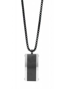 Adelia´s ADELIA ́S Damen Kette mit Anhänger, unbekannt, Edelstahlmatt, poliert, Edelstahl, Halsketten