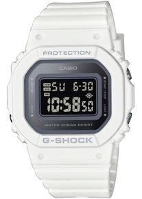 Casio G-SHOCK Damen Chronograph, weiß, Armbanduhren, Quarzuhr, Armbanduhr, Damen, Herren, digital, bis 20 bar wasserdicht