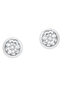 Amor Damen Paar Ohrstecker "9062133", Silber 925 (Sterlingsilber), bunt, Silber 925 (Sterlingsilber), Ohrringe, Made in Germany - mit Zirkonia