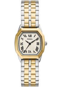 Fossil Damen Quarzuhr "HARLOW", gold, Armbanduhren, Armbanduhr, Damenuhr, Edelstahlarmband, analog
