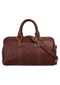 Pike PIKÉ Reisetasche, braun, Leder, gepflegt, Taschen, echt Leder, Made in Italy