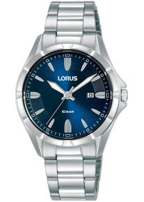 Lorus Damen Quarzuhr, silber, Armbanduhren, Armbanduhr, Damenuhr, Datum, Edelstahlarmband
